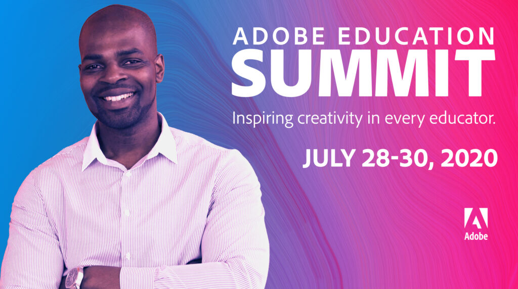 Adobe Education Summit reminder graphic