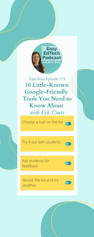 Learn about Google-friendly tools in today's episode with Eric Curts.